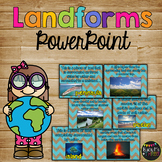 LANDFORMS PowerPoint l Real pictures l Quiz l Interactive