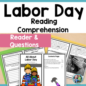 Preview of Labor Day Reading Labor Day Mini Book What Is Labor Day Labor Day Activities 2nd