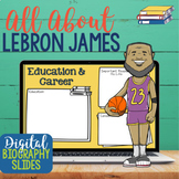 All About LeBron James Digital Biography Slides | Google C