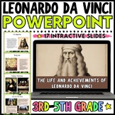 All About Leonardo da Vinci Interactive PowerPoint Lesson 