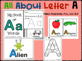 All About Letter A by Haleh Pezeshkan | TPT
