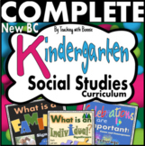 Full Year Kindergarten Social Studies: New BC: Self, Famil