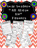 All About ME! Star Student Posters