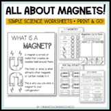 All About Magnets | No Prep Packet for Little Learners (Ki