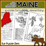 All About Maine Puzzles for Upper Levels