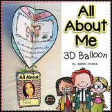 ALL ABOUT ME 3D BALLOON CRAFT | A BACK TO SCHOOL ACTIVITY
