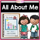 All About Me Book | Getting to Know You Book | Back to Sch