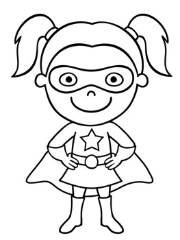 All About Me Worksheet Poster Preschool Kindergarten 1st SUPERHERO THEME