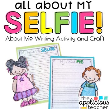 Preview of All About Me Worksheet Writing Activity