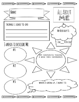 All About Me by Annika Jeras | Teachers Pay Teachers