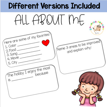 All About Me by Mathing Around Store | TPT