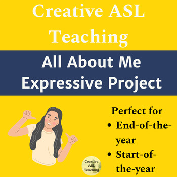 Preview of All About Me ASL Project