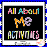 * BACK TO SCHOOL * All About Me Activity
