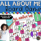 All About Me Activities- Board Game