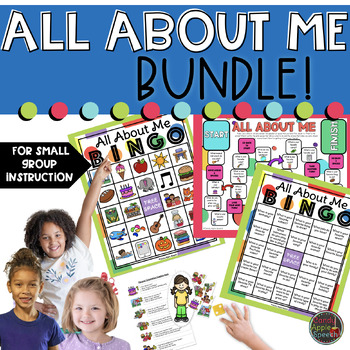 Preview of All About Me Activities- Bundle