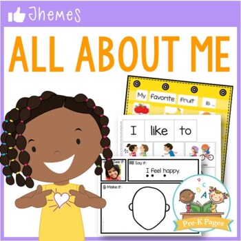 Preview of All About Me Activities | Preschool | Pre-K