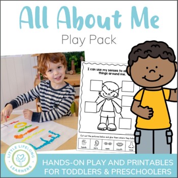Preview of All About Me Activities - Preschool and Kindergarten Thematic learning