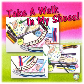 Middle School All About Me Activity - Take a Walk in my Shoes | TPT