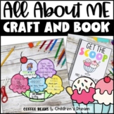 All About Me Activity - Back to School Ice Cream Craft