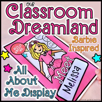 Preview of All About Me Activity Craft | Our Classroom Dreamland Bulletin Board Display