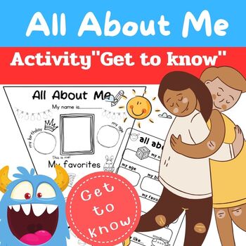 Preview of All About Me Activity PennantScience  For Kindergatten & First Grade Science
