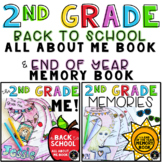All About Me Activity and End of Year Memory Book Bundle