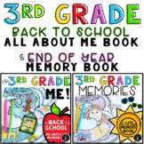 All About Me Activity and End of Year Memory Book Bundle