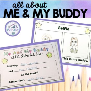 Preview of All About Me And My Buddy Booklet