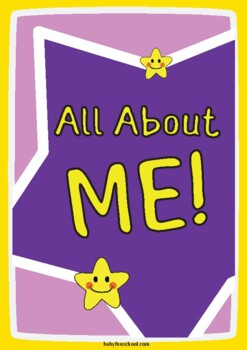 All About Me | Art and Writing Activity by BabyFunSchool | TPT