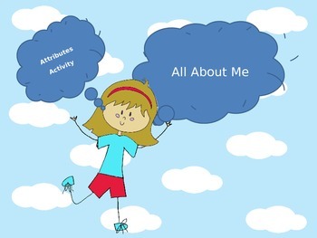 Preview of All About Me Attributes Geometry Activity