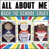 All About Me | Back to School Craft | First Day of School 