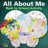 All About Me: Back to School Activity