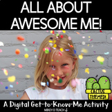 All About Me | Back to School Activity | Cactus Theme | Go