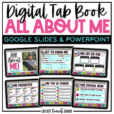 All About Me | Back to School | Digital Tab Book | Google 