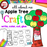 Back to School All About Me Apple Tree Craft