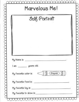 All About Me Back to School Worksheet - Pre-K Through 2th Grade | TPT