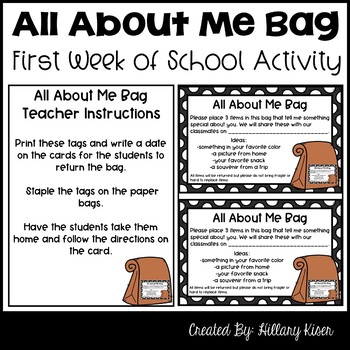 All About Me Bag