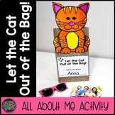 All About Me Bag - Let the Cat Out of the Bag | First Week Activities