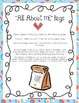 All About Me Bags - Back to School by Kindergarten Squared | TPT