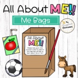 All About Me Bag Editable Worksheets & Teaching Resources | TpT