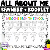 All About Me Banner & Booklet for Preschool, Pre-K, Kinder