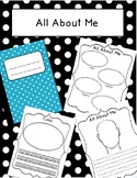 All About Me Beginning of the Year Writing Activity