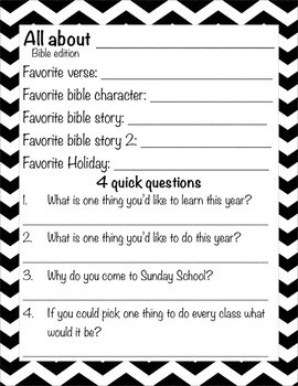 All About Me Bible Edition by Katherine Schroeder | TpT