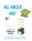 Back to School Activity- All About Me Books!