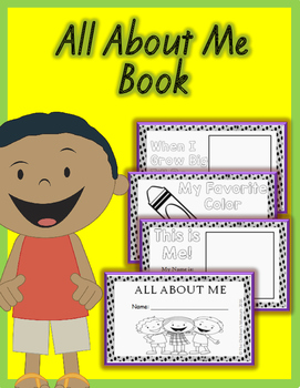 Preview of All About Me Book