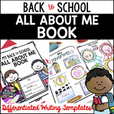All About Me Book: All About Me Worksheets, Back to School