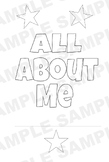 All About Me Book - Editable Version Included