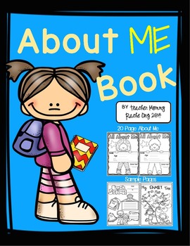 Preview of All About Me Book