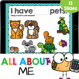 All About Me Book Interactive Google Classroom Back to Sch