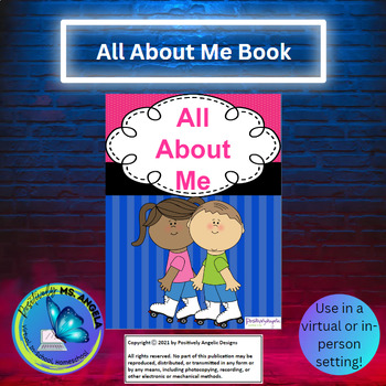 Preview of All About Me Book Writing